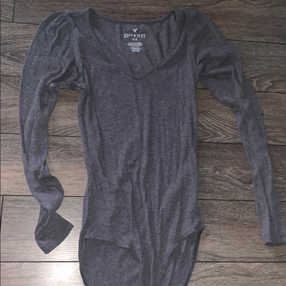 American Eagle Ribbed Bodysuit